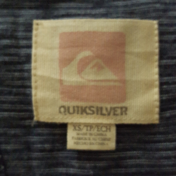 Quiksilver Stripe Tank sz XS - Picture 2 of 8